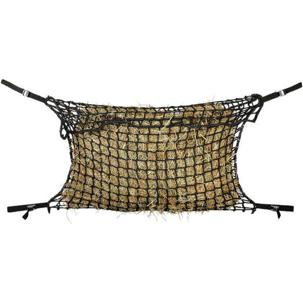 2026 Harrys Horse Hay Net Slow Feeder Deluxe 36000710 - Black